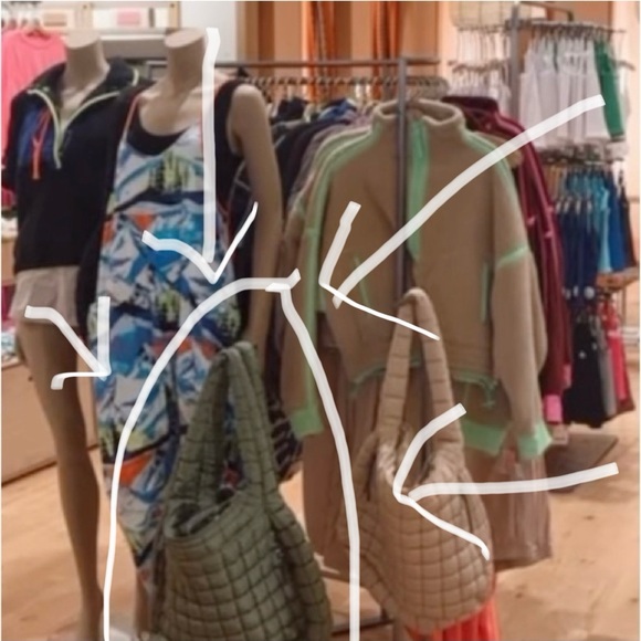 NWT Free People Movement Quilted Carryall, ships in fp bag! - Picture 9 of 9